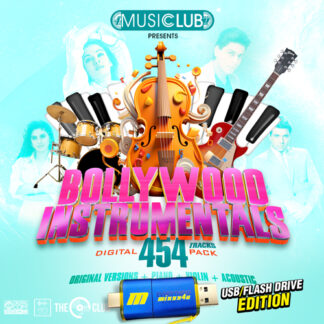 BOLLYWOOD INSTRUMENTALS *PRE-LOADED USB/FLASH DRIVE